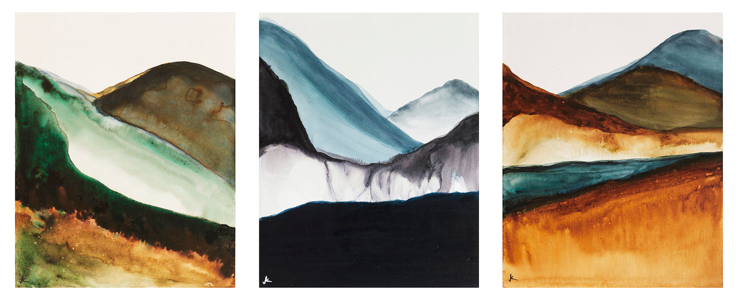 Spatial Musings Triptych