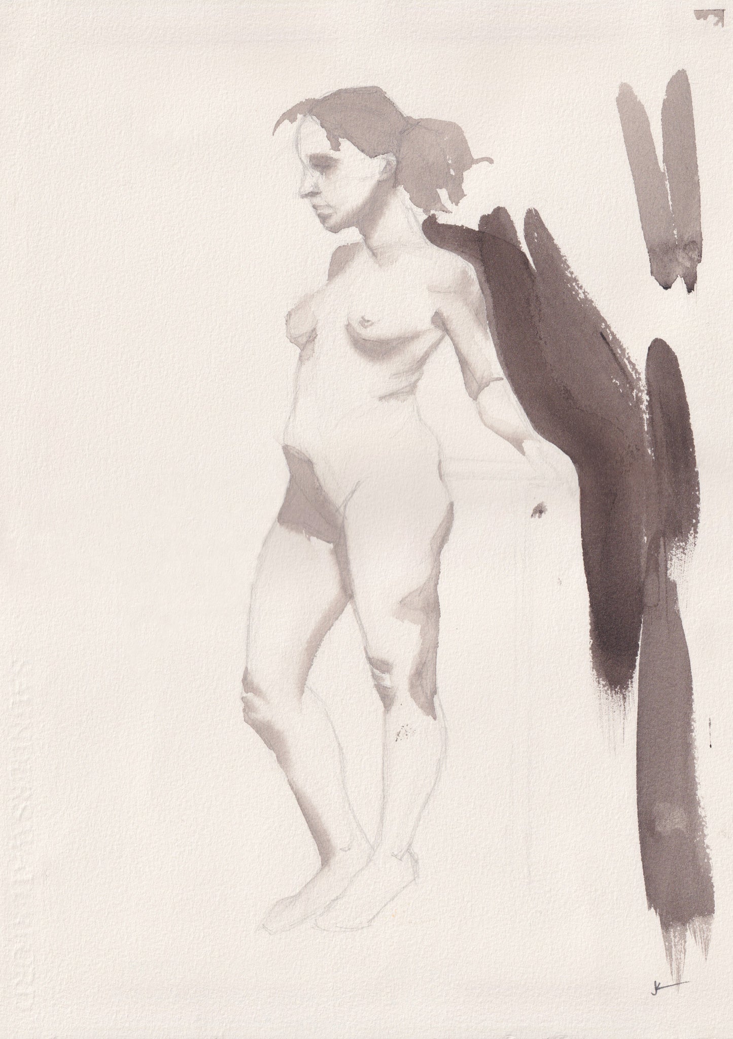 Standing Nude